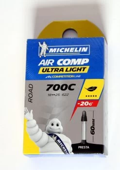 Michelin AirComp A1 Ultralight Race Binnenband-18-25-60mm -Speciaalzaak Voor Fietsonderdelen 11.125.113 2 medium