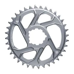SRAM Eagle XX1/X01 X-Sync 2 Direct Mount 1x12sp 6mm Offset Kettingblad-Lunar-Polar Grijs-34T