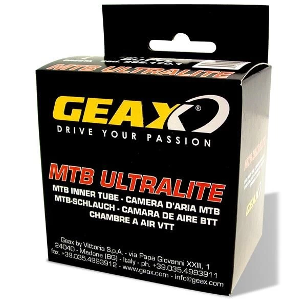 Geax Ultralite MTB Binnenband-Zwart-26x1.10-1.50 3 Geax Ultralite MTB Binnenband-Zwart-26x1.10-1.50