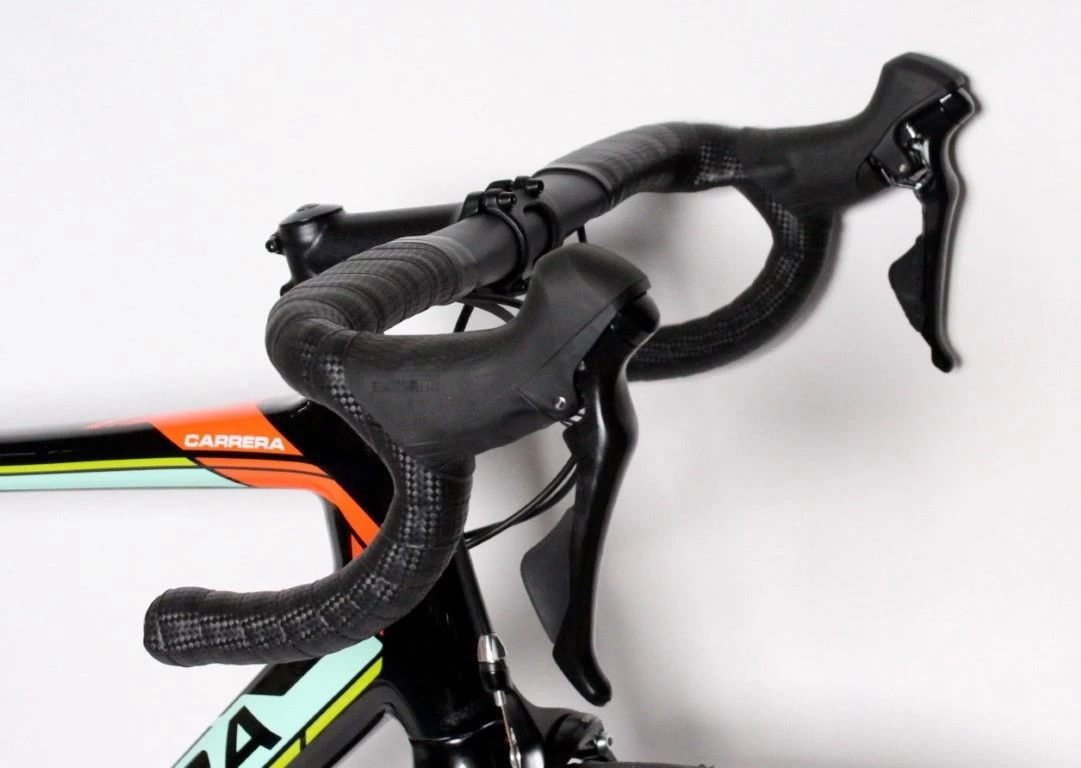 Carrera ER01 105-Zwart-Groen-Oranje-M 6 Carrera ER01 105-Zwart-Groen-Oranje-M - Afbeelding 4