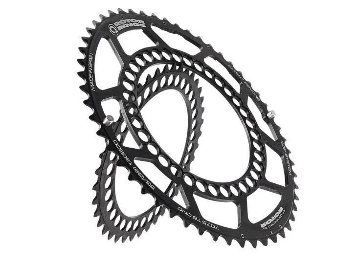 Rotor Q-ring Race 130bcd, Buiten Kettingblad-zwart 3 Rotor Q-ring Race 130bcd, Buiten Kettingblad-zwart