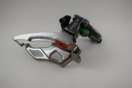 Shimano XTR Voorderailleur M961-31.8 NOS 3 Shimano XTR Voorderailleur M961-31.8 NOS
