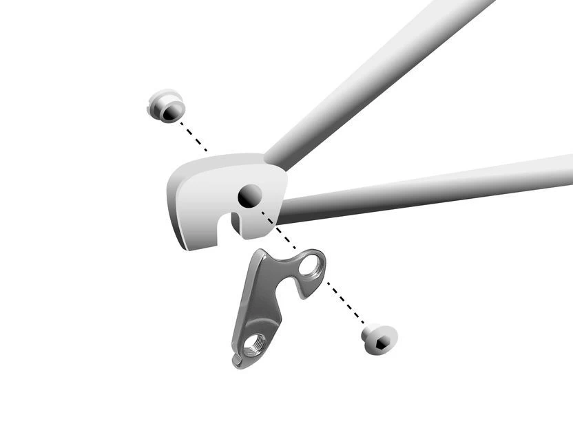 Math Salden GH022 Aluminium Derailleurhanger-Zilver 5 Math Salden GH022 Aluminium Derailleurhanger-Zilver - Afbeelding 3