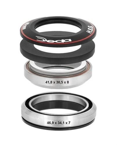 Deda IN-4 1 1/8" - 1 1/4" Integrated Balhoofdset-Carbon 4 Deda IN-4 1 1/8" - 1 1/4" Integrated Balhoofdset-Carbon - Afbeelding 2