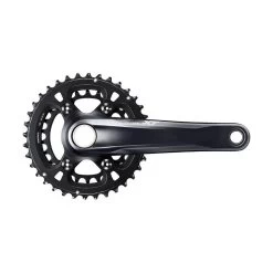 Shimano XT M8120-2 Boost 12sp Crankset-Zwart-175mm-36x26