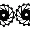 Nova Ride Keramische 14T MTB Derailleurwieltjes-Zwart -Speciaalzaak Voor Fietsonderdelen pw14t blk medium