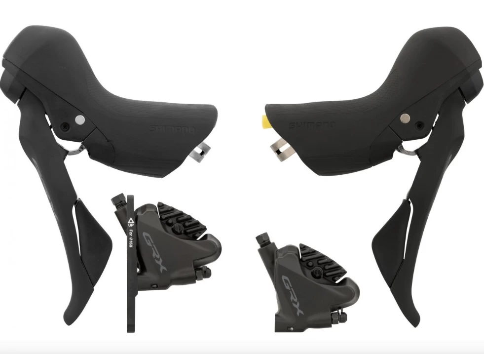 Shimano GRX RX400 STI Disc Shifterset Incl. Remklauwen 2x10sp 3 Shimano GRX RX400 STI Disc Shifterset Incl. Remklauwen 2x10sp